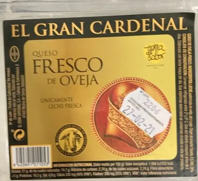 Queso fresco de oveja