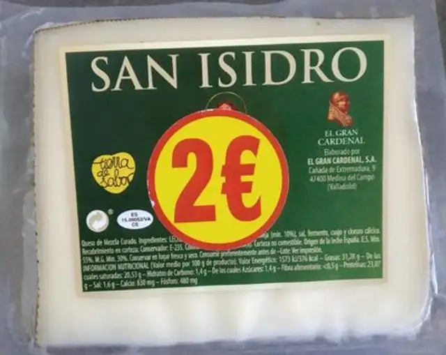 Queso de mezcla curado