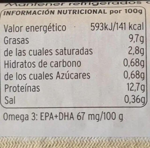 huevos nutrition facts table