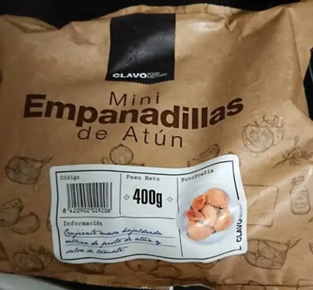 Mini empanadillas de atún