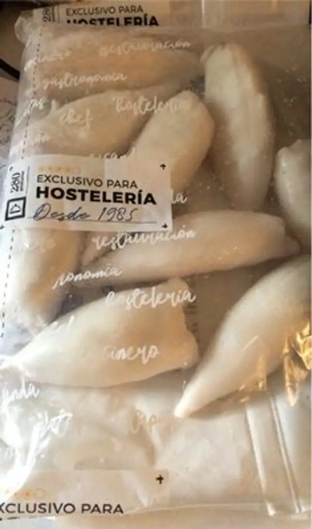 Calamars farcis aux encornets ( surgelés)