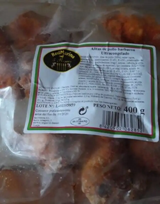 Aitas de pollo barbacoa