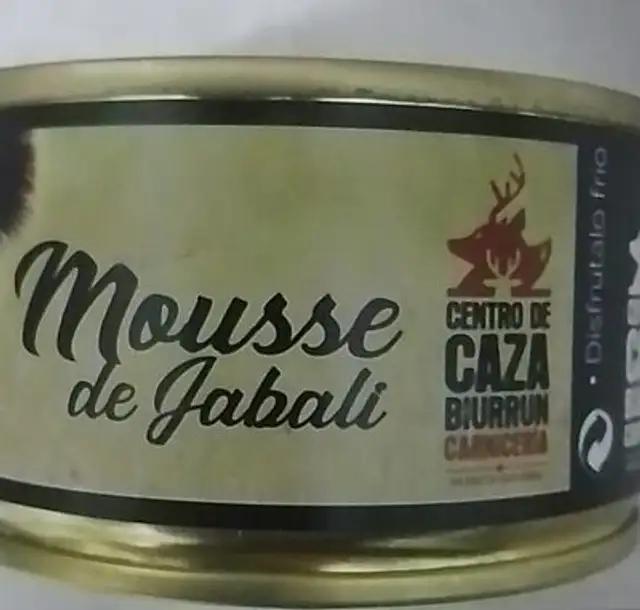 Mousse de jabalí