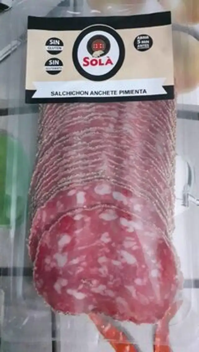Salchichón anchete pimienta