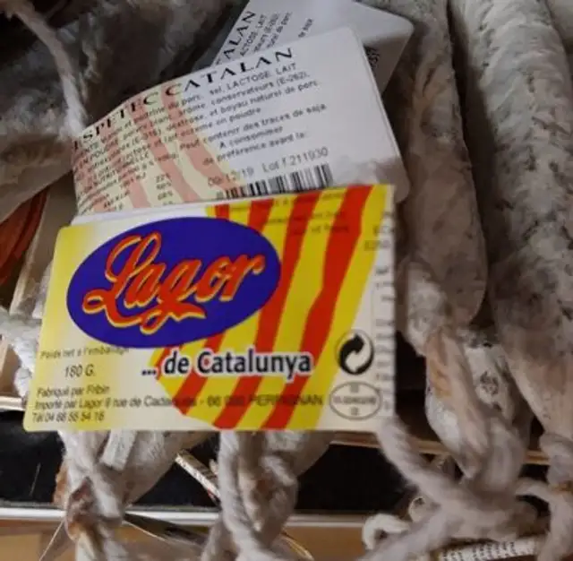 L'espetec Catalan nutrition facts table