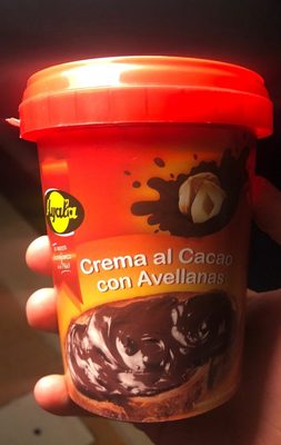 Crema al cacao front packaging