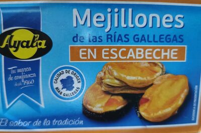 Mejillones de las Rias Gallegas en escabeche