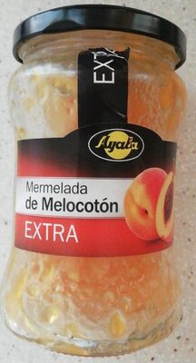Mermelada de Melocotón Extra front packaging