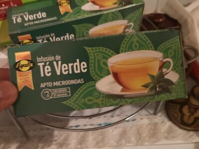 Infusión de te verde