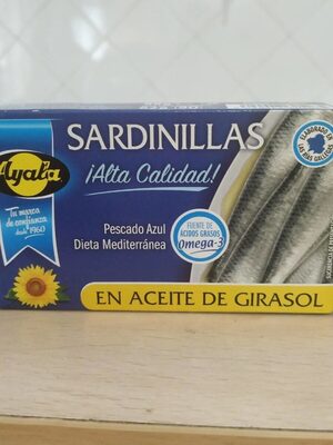 Sardinillas en aceite de girasol