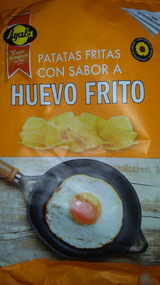 Patatas fritas con sabor a huevo frito