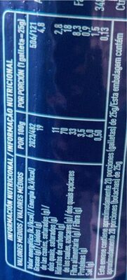 Galletas rellenas con chocolate 500g nutrition facts table