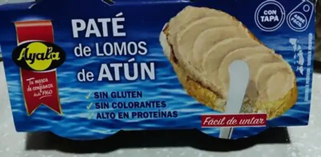 Paté de lomos de atun
