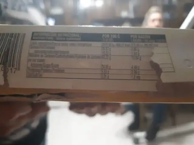 Mantecaditos de yema nutrition facts table