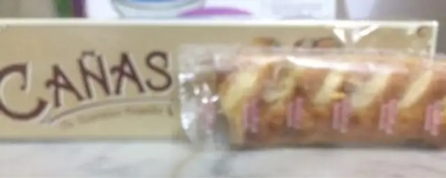 Cañas de crema