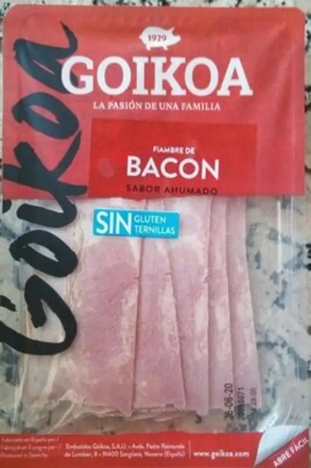 Fiambre de bacon