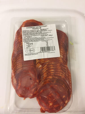 Chorizo extra fort tranche