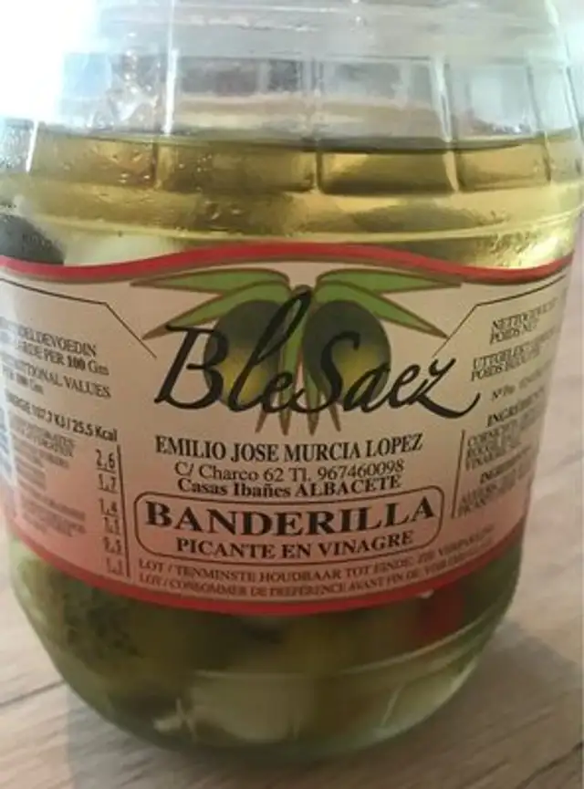 Banderilia picante en vinagre