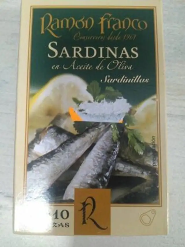 Sardinas de aceite de aliva