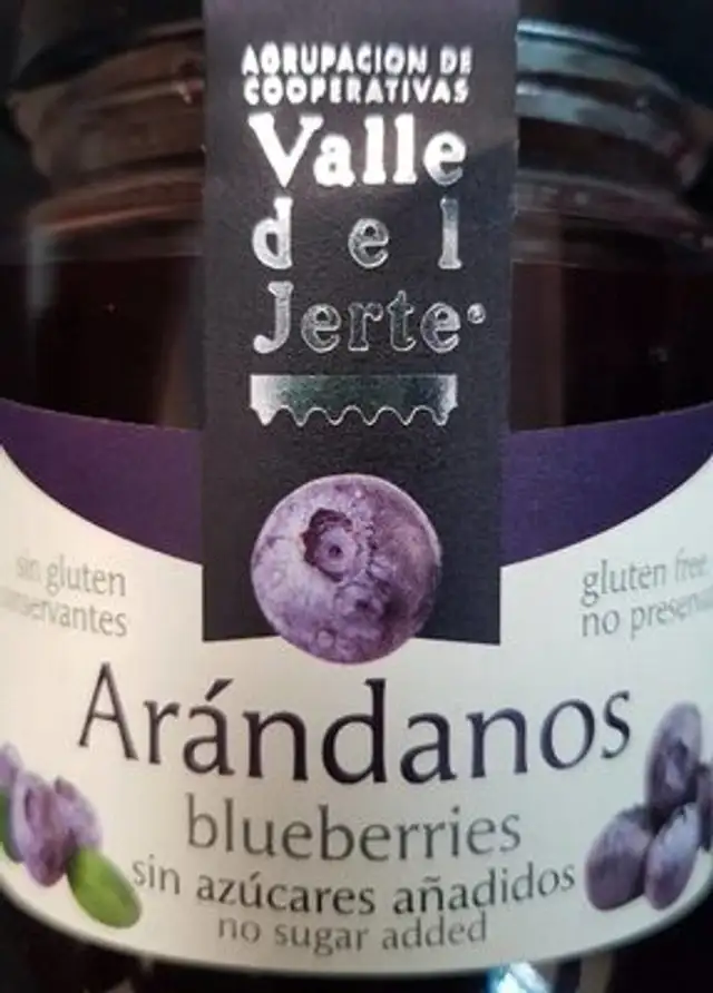 Mermelada de arándanos