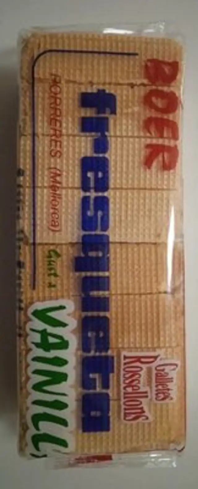 Galletes Rosellons Fresqueta Vainilla