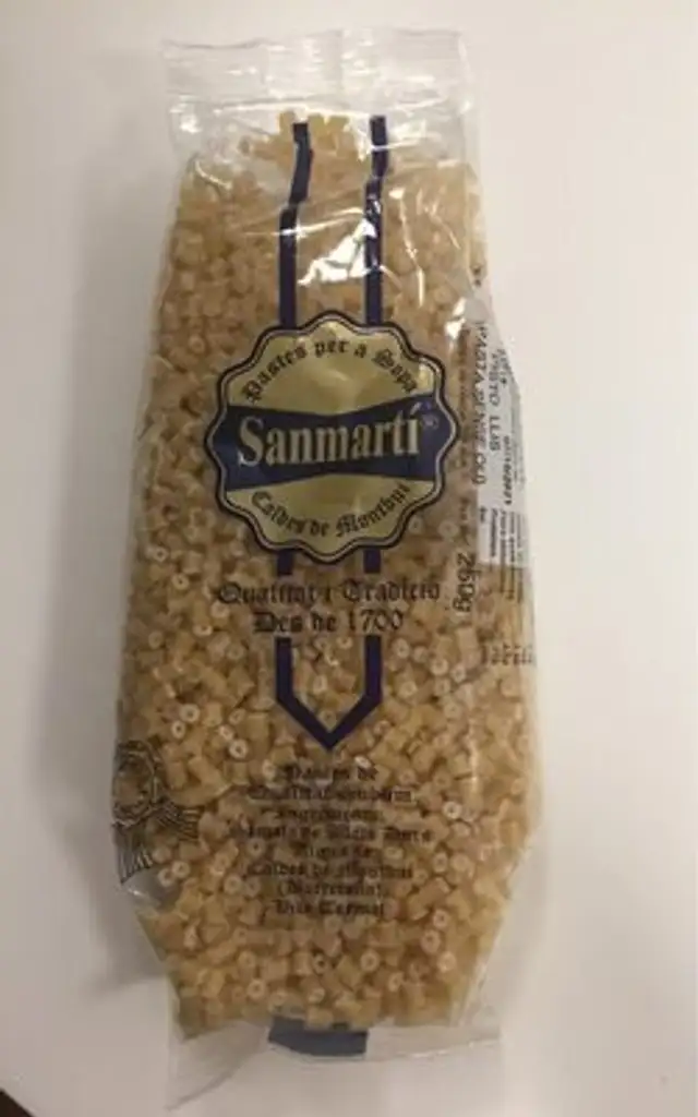 Pasta de sopa