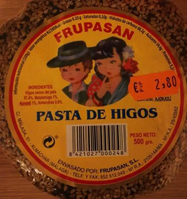 Pasta de higo
