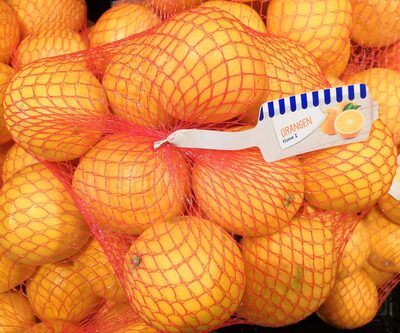 Orangen, Klasse I front packaging