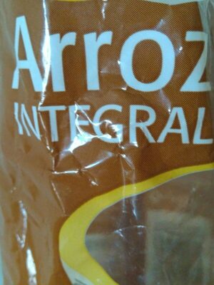 Arroz integral front packaging