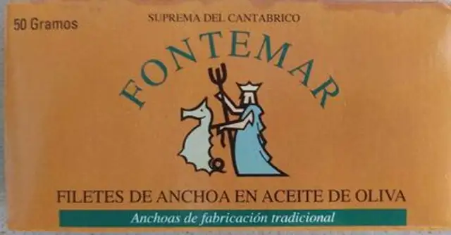 Filetes de anchoa en aceite de oliva