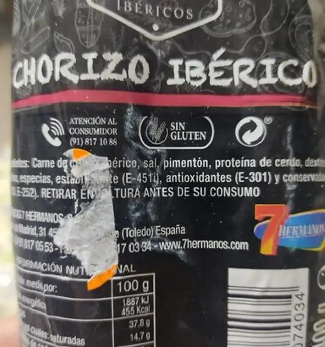 Chorizo ibérico