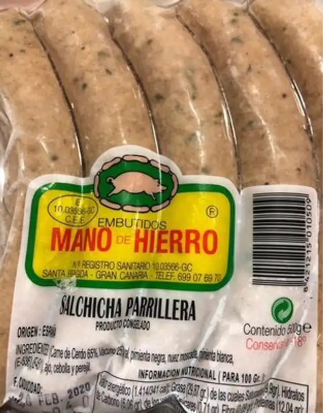 Salchicha Parrillera