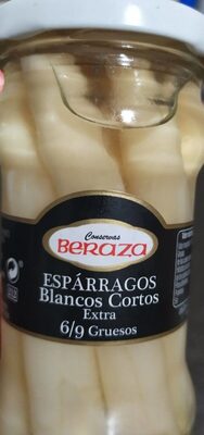 Espárragos Blancos Cortos front packaging