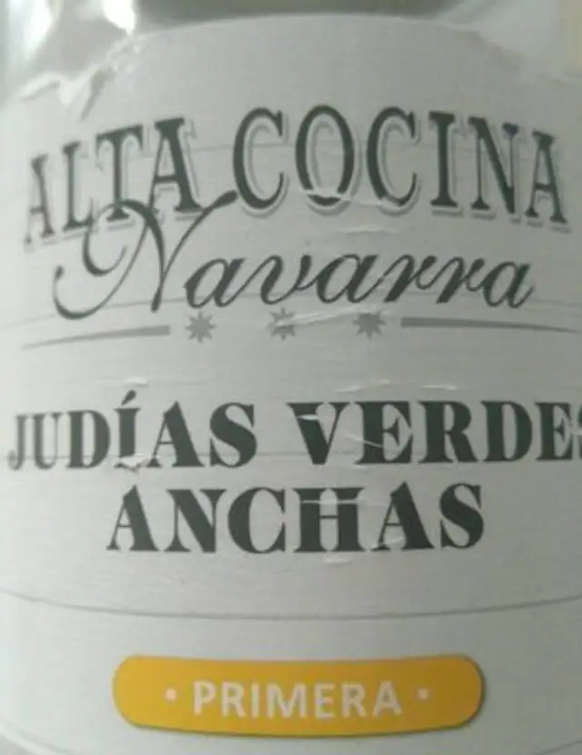 Judías verdes