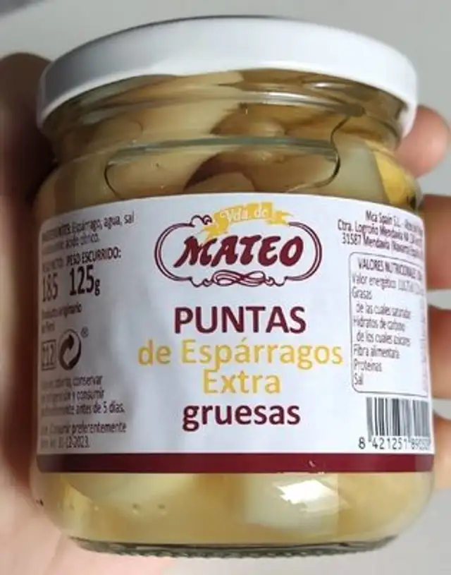 Puntas de Espárragos Extra gruesas