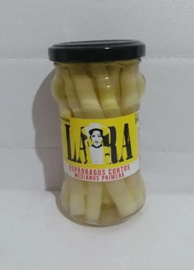 Espárragos cortos