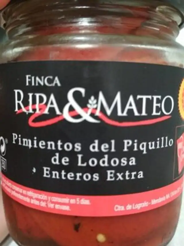 Pimientos del Piquillo de Lodosa, enteros extra