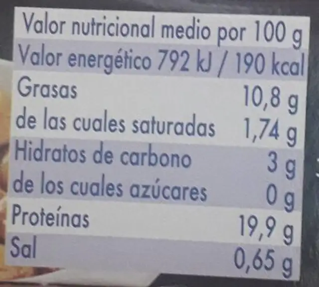 Mejillones en escabeche pequeños de pas rías gallegas nutrition facts table