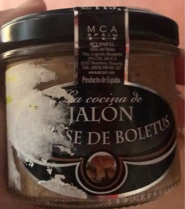 Jalon mousse de boletus