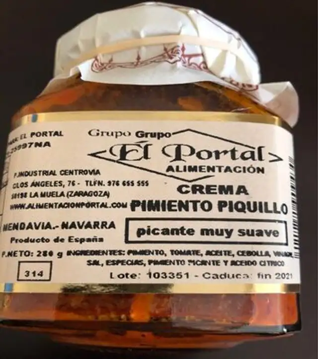 Crema Pimiento Piquillo