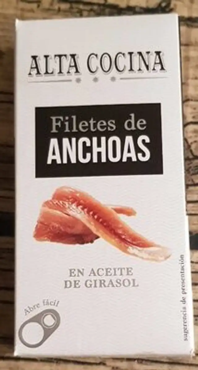 Filetes de anchoas