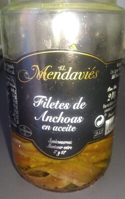 Filetes de anchoas en aceite