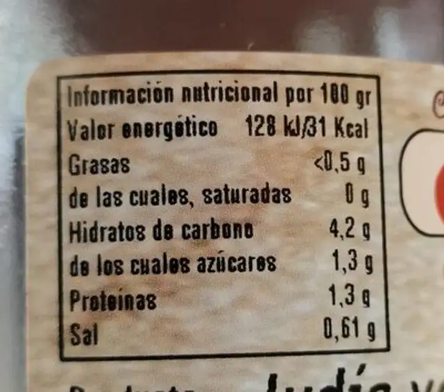 Judia verde ancha
