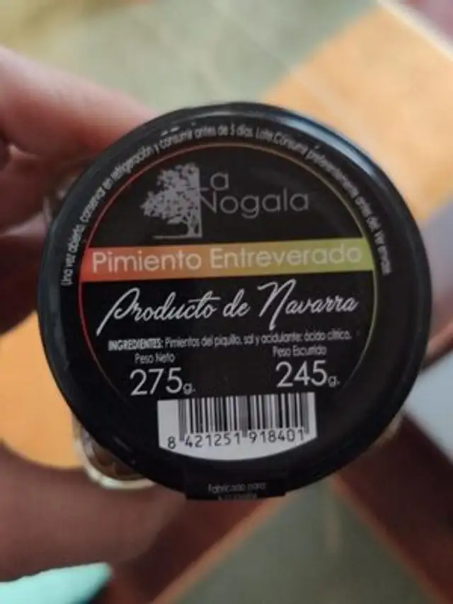 Pimiento entrevetado
