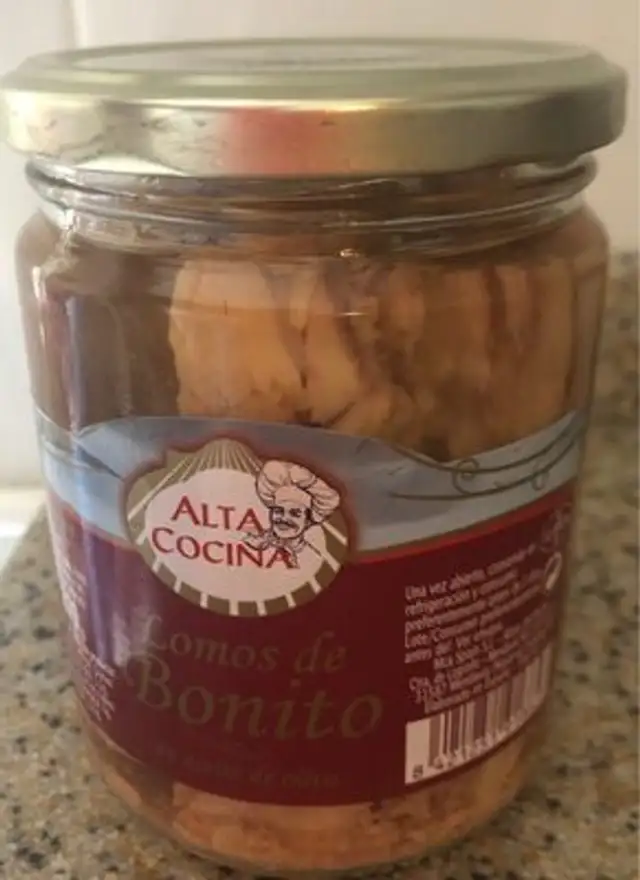 Lomos de bonito en aceite de oliva