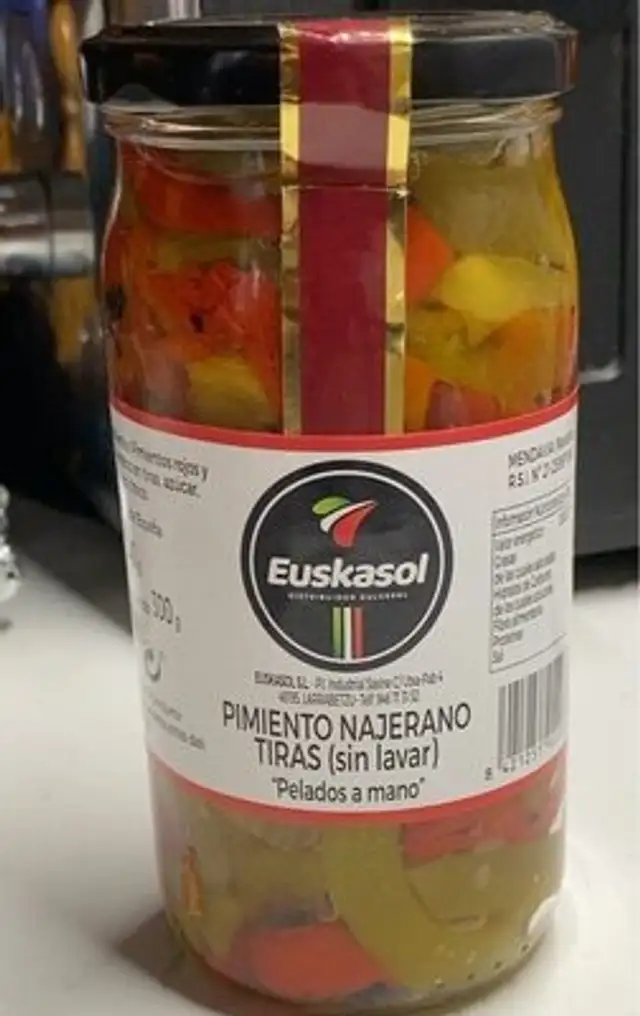 Pimientos Najerano Tiras