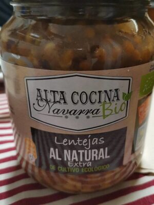 Lentejas al natural
