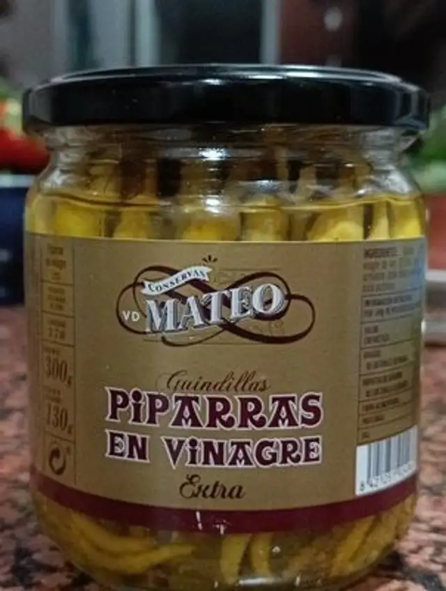 Piparras en vinagre extra