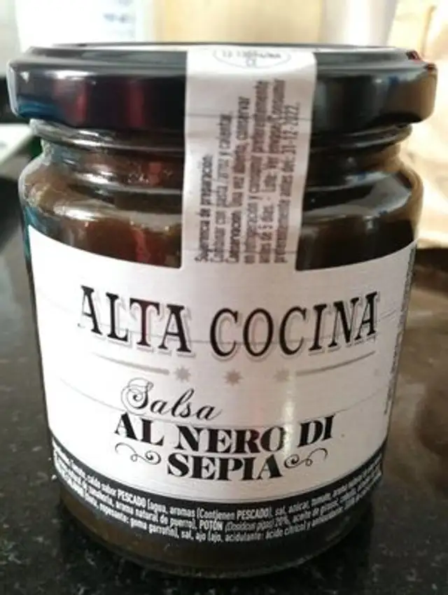 Salsa al nero di sepia