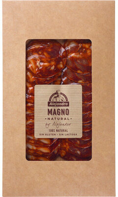 Chorizo magno natural lonchas sin gluten sin lactosa